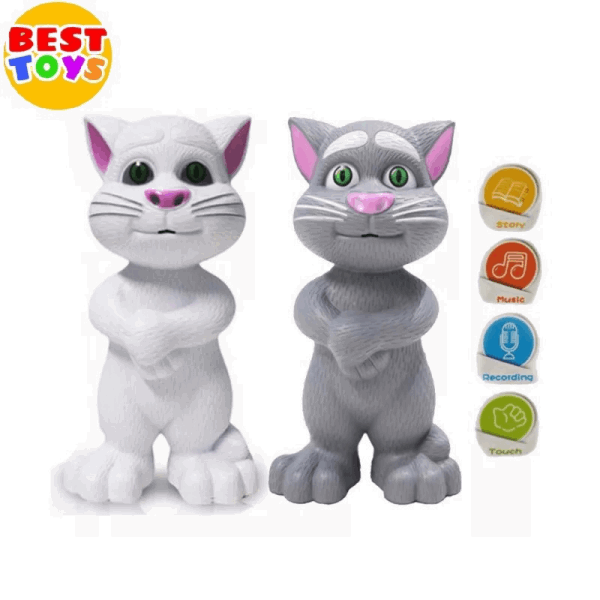 BestToys Световые и звуковые игрушки Говорящий Том большой | Talking Tom